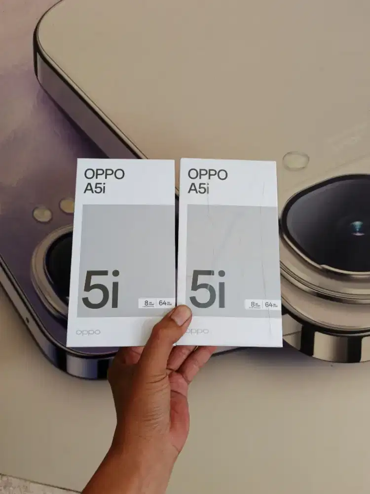 Berminat silahkan WA Oppo A5i 4+4/64 Garansi resmi 1thn