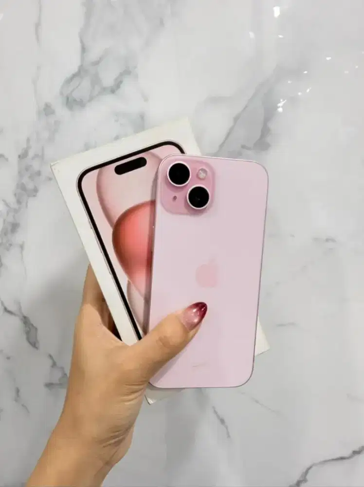 IPHONE 15 LIKE NEW 128 CC LOW BH 100% GARANSI ON. CICILAN BUNGA 0%