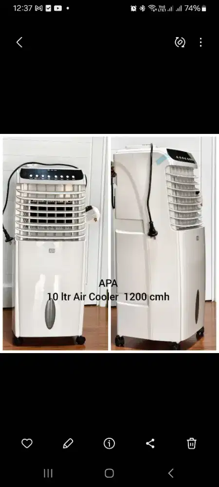 Air cooler merk APA