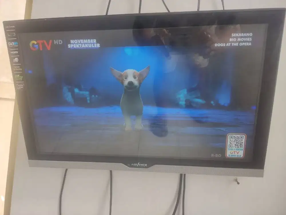 LED TV DIGITAL 24' ADVANCED MASIH GARANSI