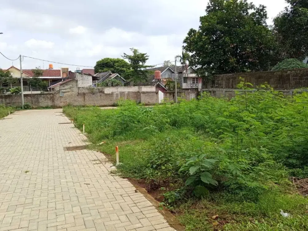 TANAH KAVLING DIJUAL DI CIRENDEU TANGSEL DALAM CLUSTER SIAP BANGUN