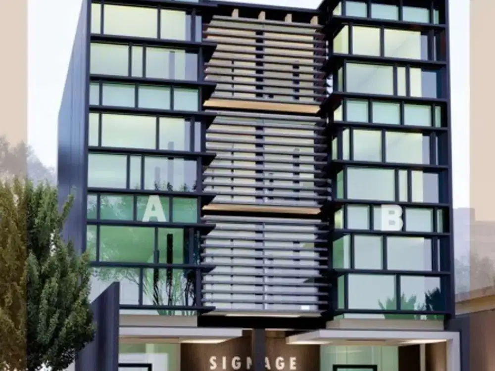 DIJUAL MURAH' KANTOR OFFICE BUILDING DI UTAN KAYU JAKARTA TIMUR