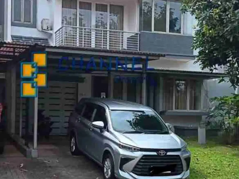 Jual Rumah 2 Lantai Siap Huni Lokasi Strategis Dekat Tol, Dekat Mall, Dekat Stasiun Di BSD Delatinos Tangsel, Vn