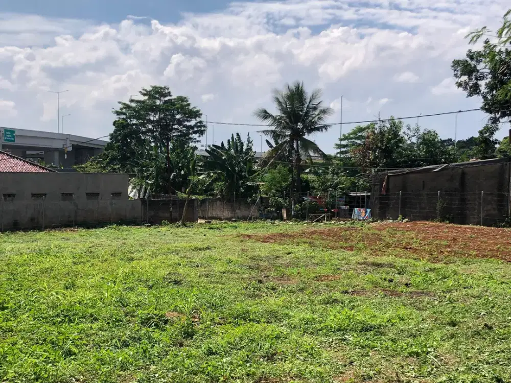 TANAH DIJUAL MURAH POSISI HOOK SELANGKAH KE TOL PAMULANG TANGSEL