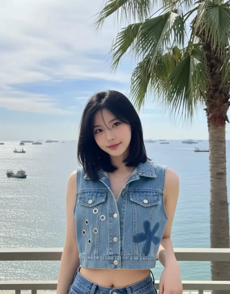 Jacket jeans Vintage Crop FIORELLI