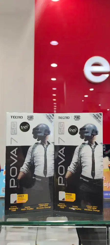 Pova 7 5G, Free wireless charger 5000 mAh