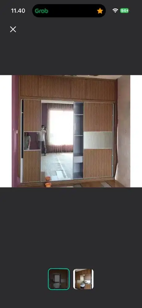 Lemari Custom Bongkaran Pindah