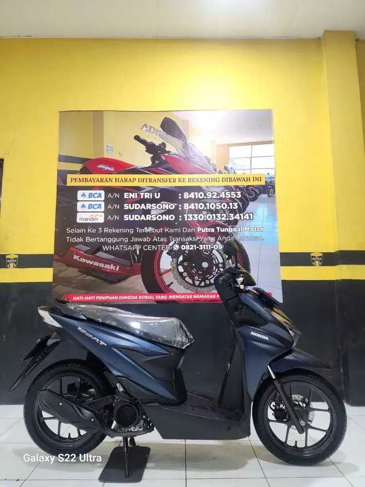 BEAT DELUXE SMARTKEYLESS TAHUN 2025(PUTRA TUNGGAL MOTOR)