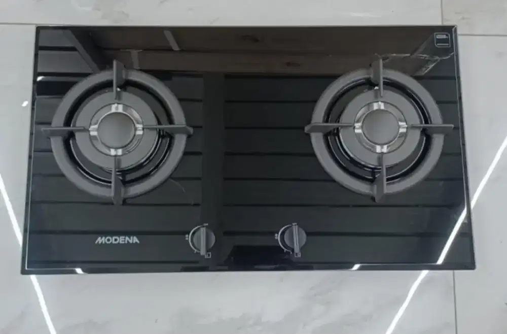 Kompor Tanam Gas Modena 2 Tungku BH-1725 Acbk