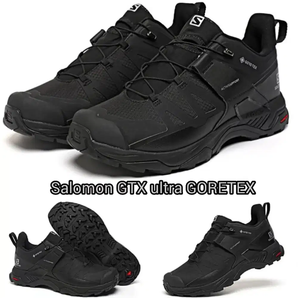 Salomon ultra 4 GTX GORETEX size 44 insole 280 (enak pakai di size43)