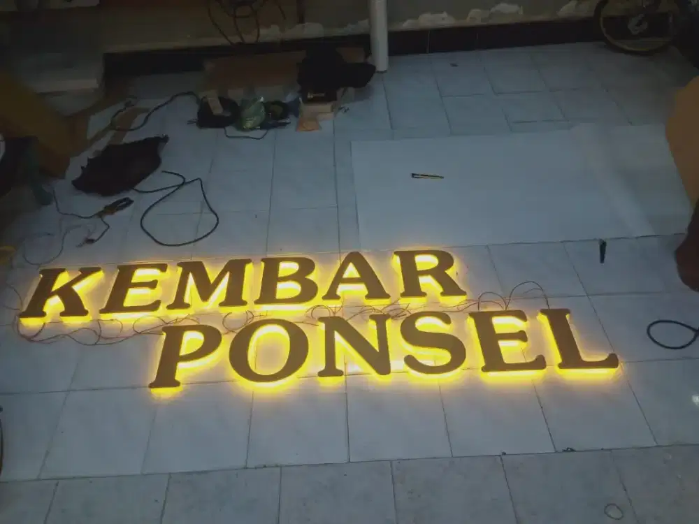 neon box ,letter sumatera