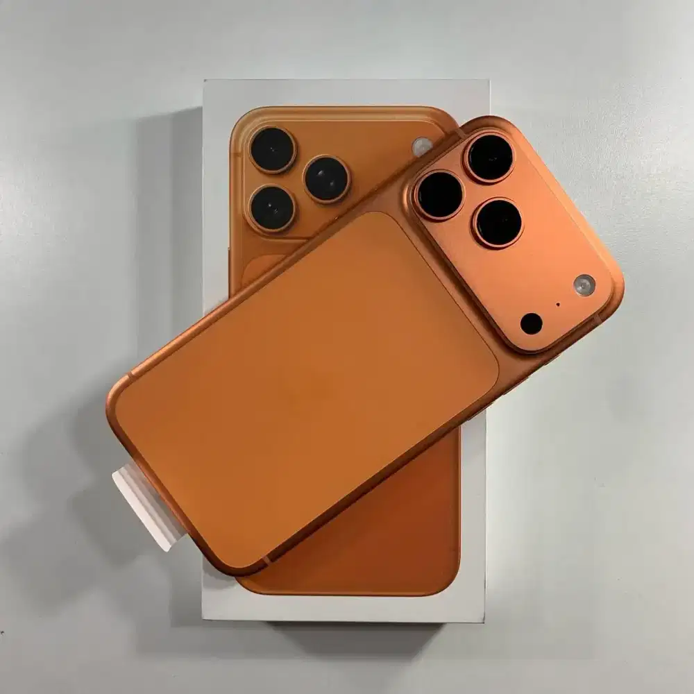 NEW IPHONE 17PRO 256 COSMIC ORANGE GARANSI RESMI