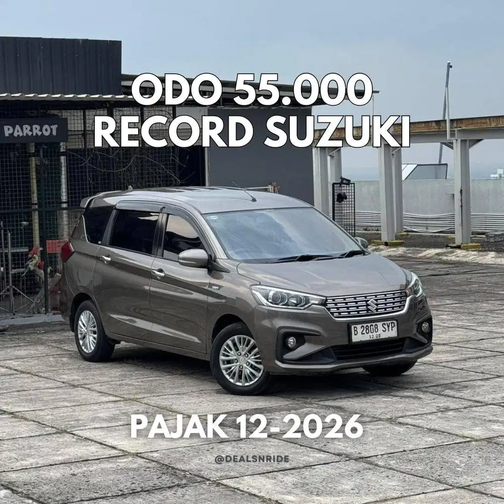 KM 55.000 ANTIK ! PAJAK 12/2026 SUZUKI ERTIGA GX 2018 AT SUPER MURAH