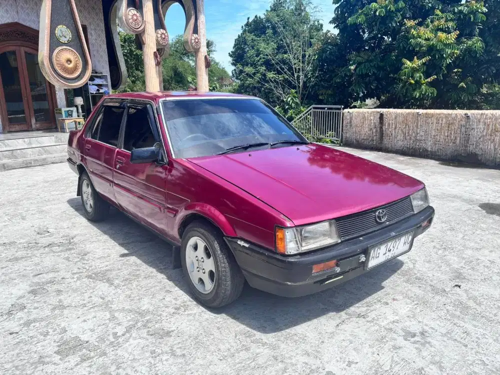 1984 Toyota Corolla 1.3 Plat AG mujiono mobil bekas sekoto