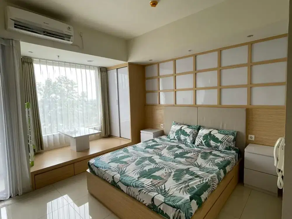 Disewakan Unit Studio Orange County — Full Furnish, Lantai 3, Harga Terbaik!