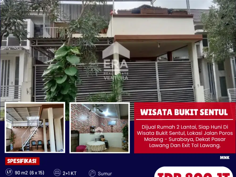Dijual Rumah 2 Lantai, Siap Huni Di Wisata Bukit Sentul