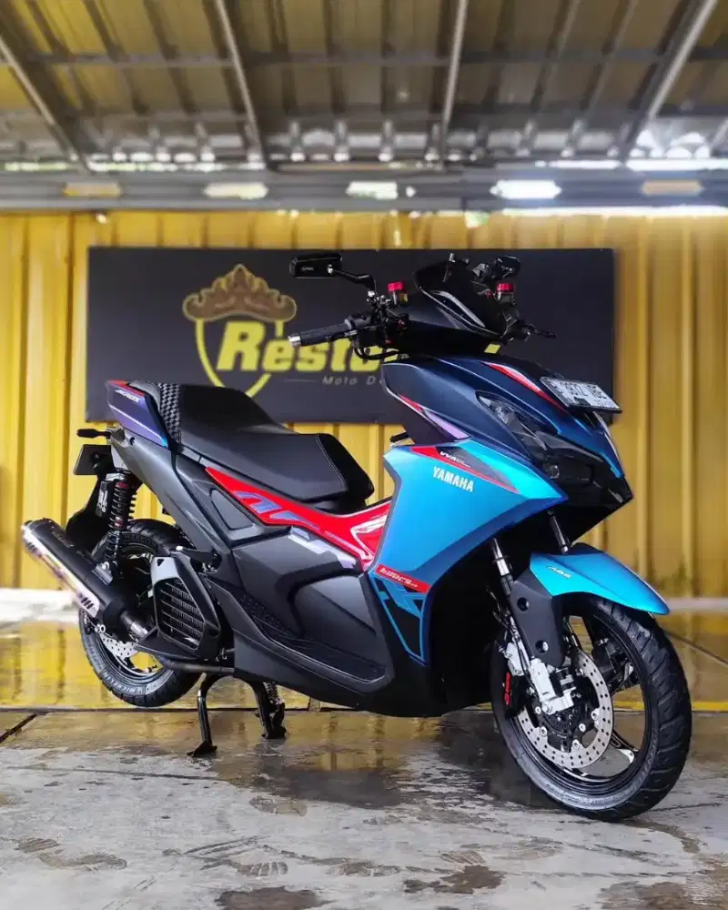 Yamaha Aerox Alpha Cybercity ABS 2025, modif, second like new