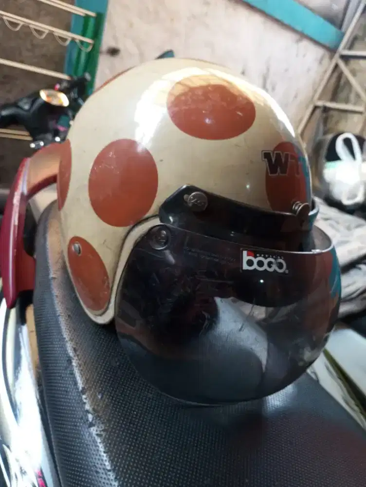 Helm bogo siap pakai langsung gan