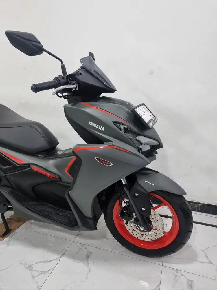 Yamaha New Aerox Turbo ABS Keyless YECVT 2025 bln 5 KM 1 RB
