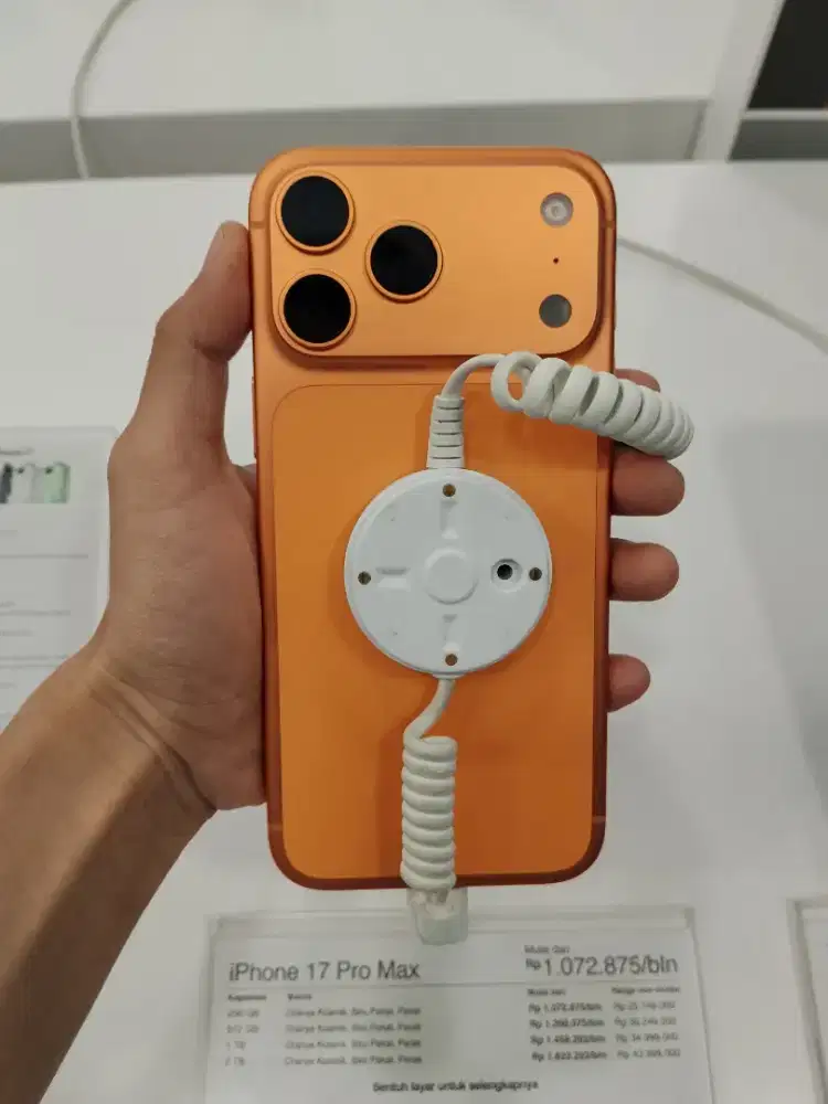 IPHONE 17 PRO MAX 256GB GARANSI RESMI IBOX