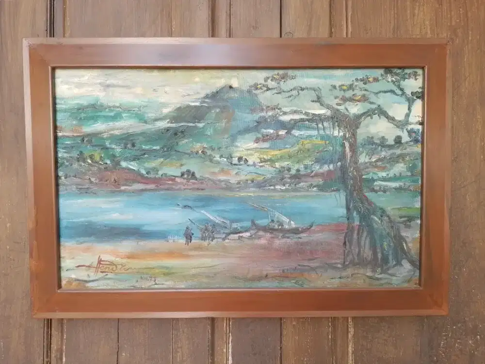 Lukisan Hendra + surat