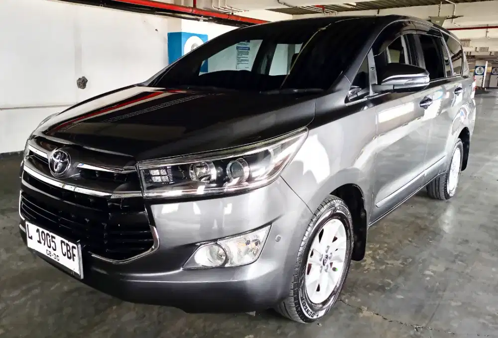 [KM: 47Rb] Toyota Innova Reborn V 2.4 Diesel 2019 Abu-Abu Matic / AT !