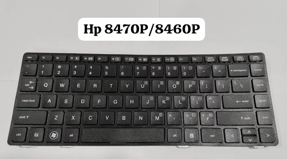 Keyboard laptop HP 8470P 8460P