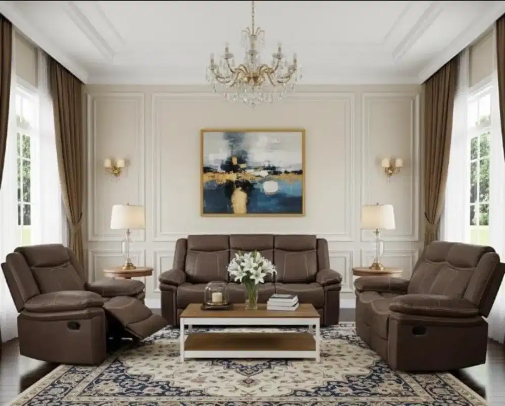 Sofa Set Recliner Winchester