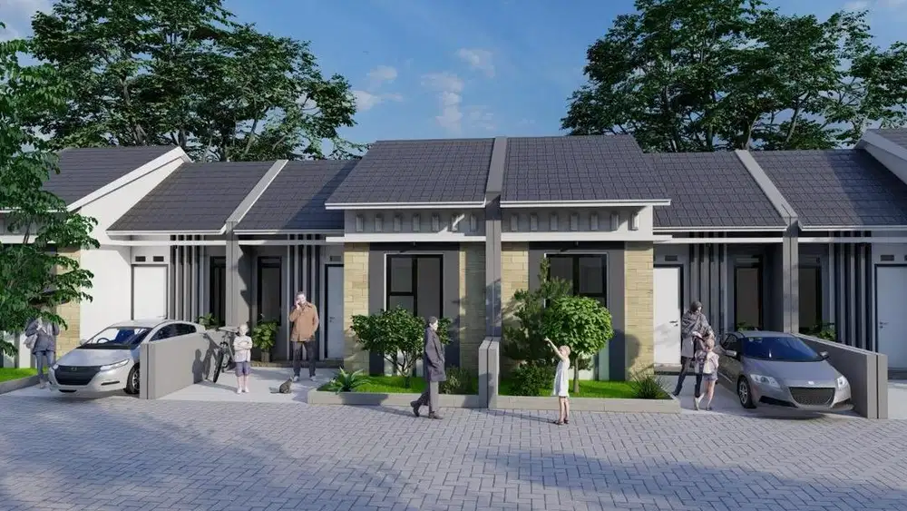 Rumah 2 lantai siap di desain mau renovasi/Baru free survey