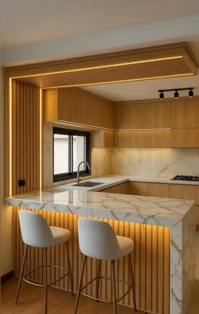 Kitchen set minimalis modern