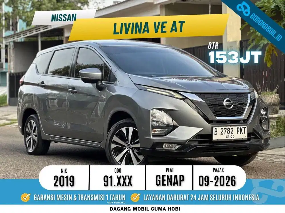 Nissan Livina VE 1.5 AT 2019 Abu abu