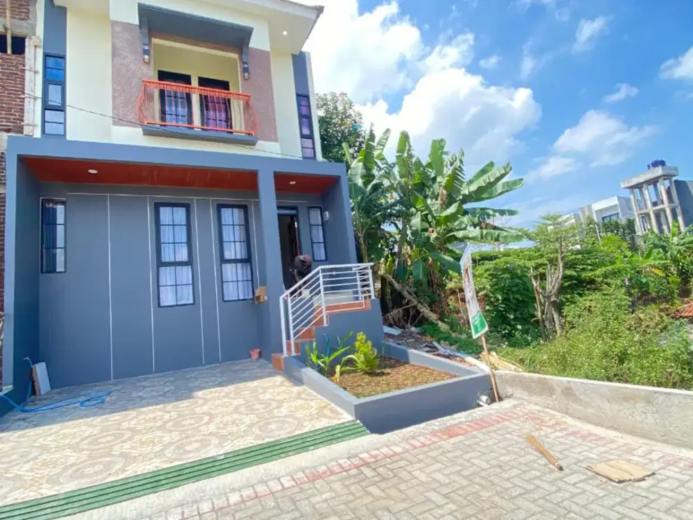 Rumah cantik bandung timur dengan view kota bandung dan gunung manglyang