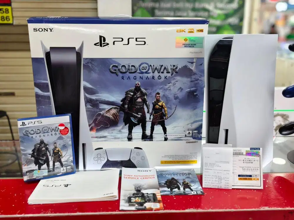 PS5 Disc Version resmi indo fullset