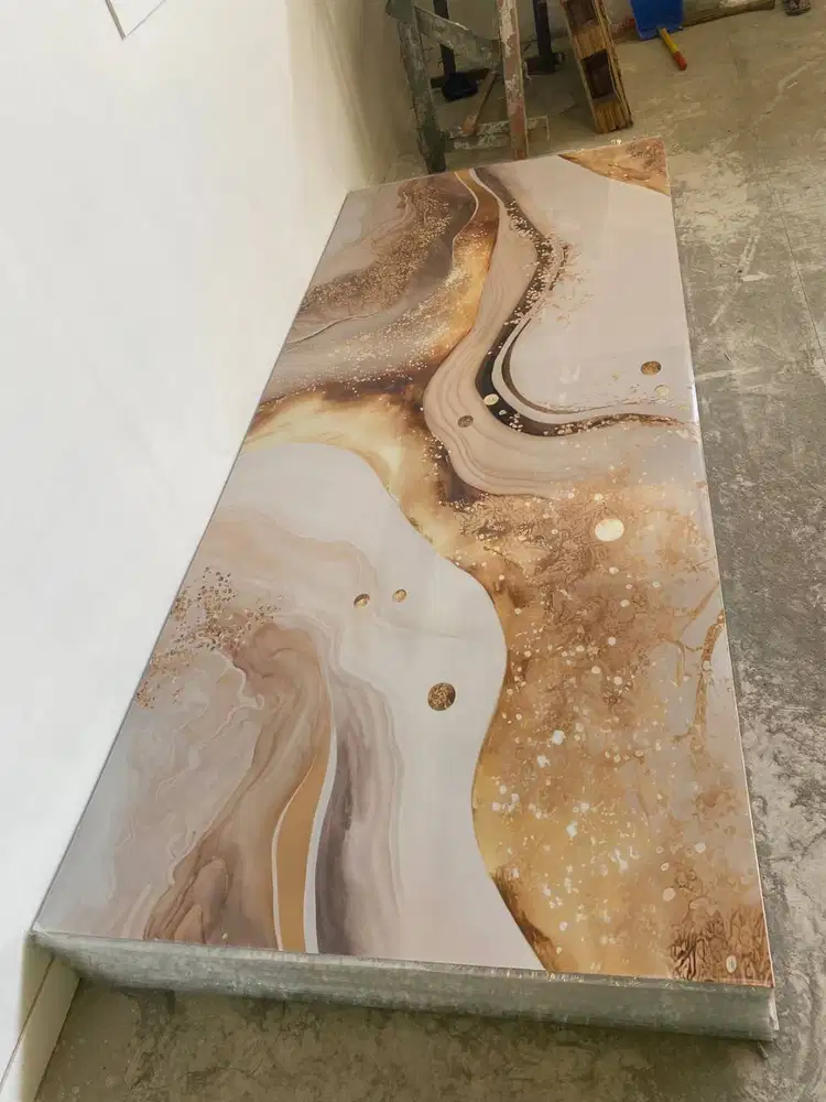 Marmer PVC Wallboard - Marmer Panel PVC WallBoard Marmer Pvc 122 x 290