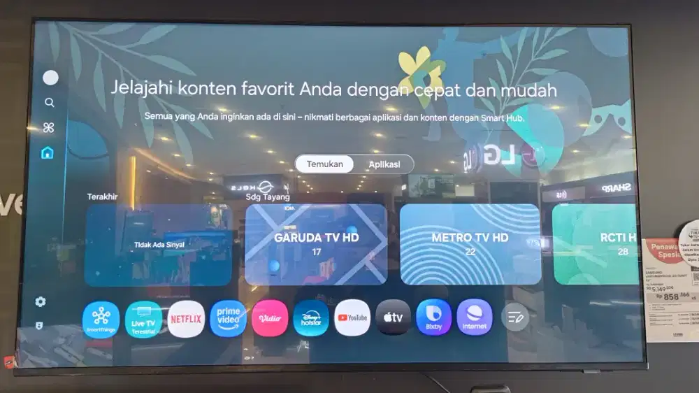 SAMSUNG LED SMART TV 4K 50U8500