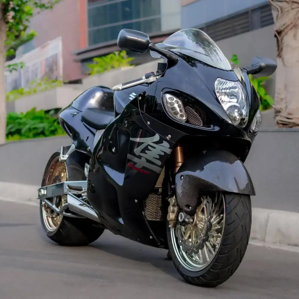 SUZUKI HAYABUSA 1300 2006 HITAM  FULLPAPER FULL MODIFIKASI