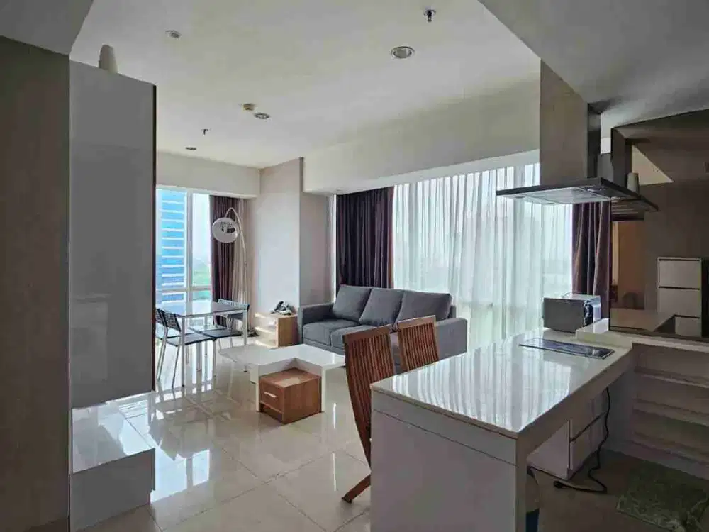 JUAL CEPAT BU Apartment U Residence Supermall Karawaci Tower 1 Lippo Karawaci 2 BR Fully Furnished Siap Huni 1,5 M Nego Sampai Deal