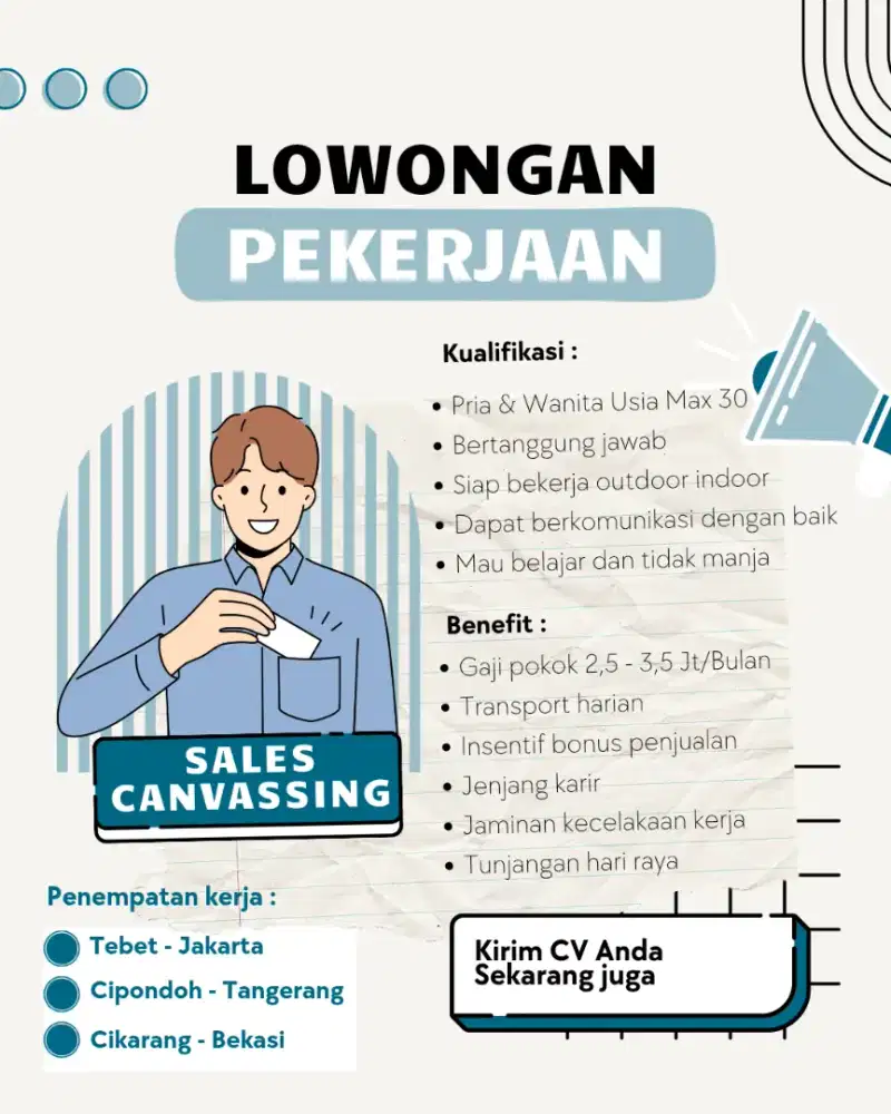 Lowongan Kerja SPB/SPG