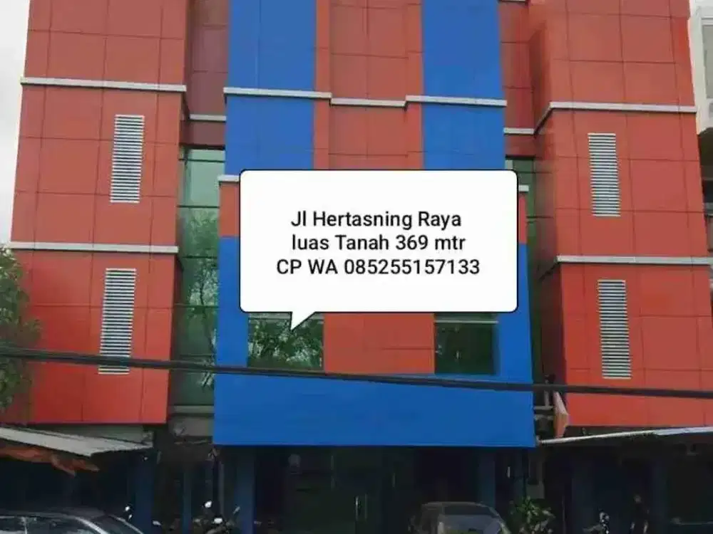 Gedung jl Hertasning Makassar dekat Panakukang pettarani pengayoman Boulevard