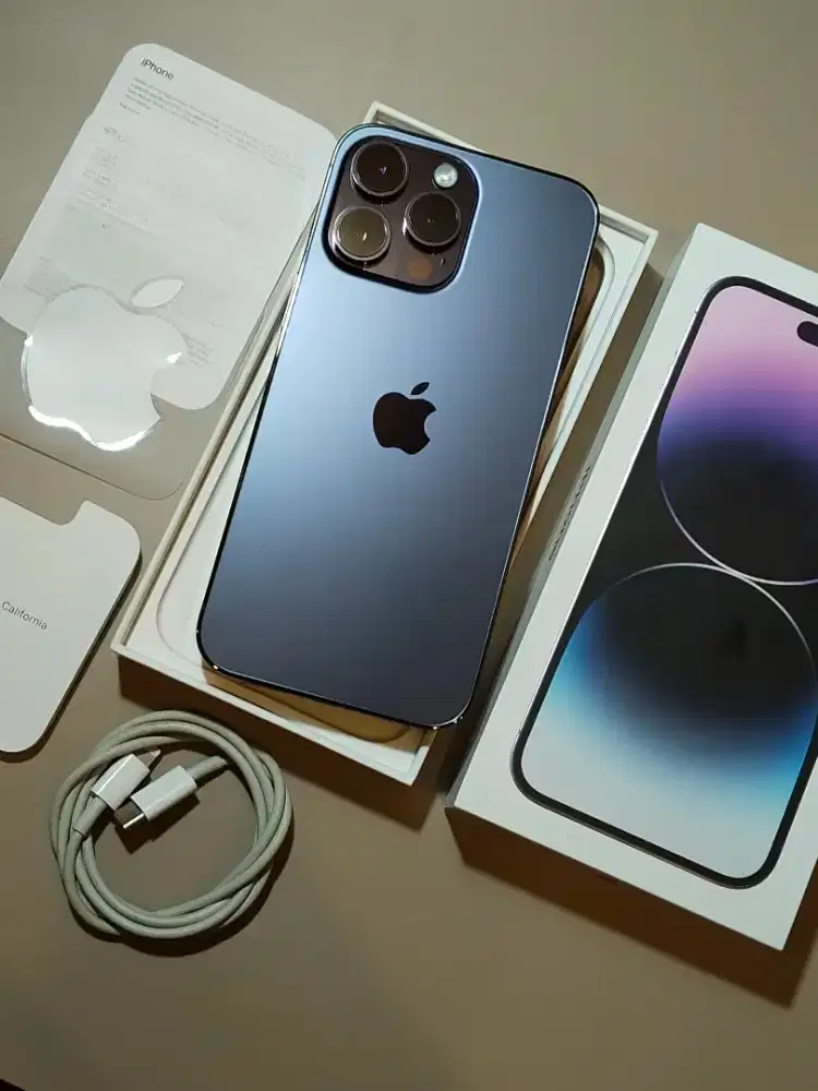 iPhone 14 Pro Max 1TB Deep Purple iBox RESMI INDONESIA