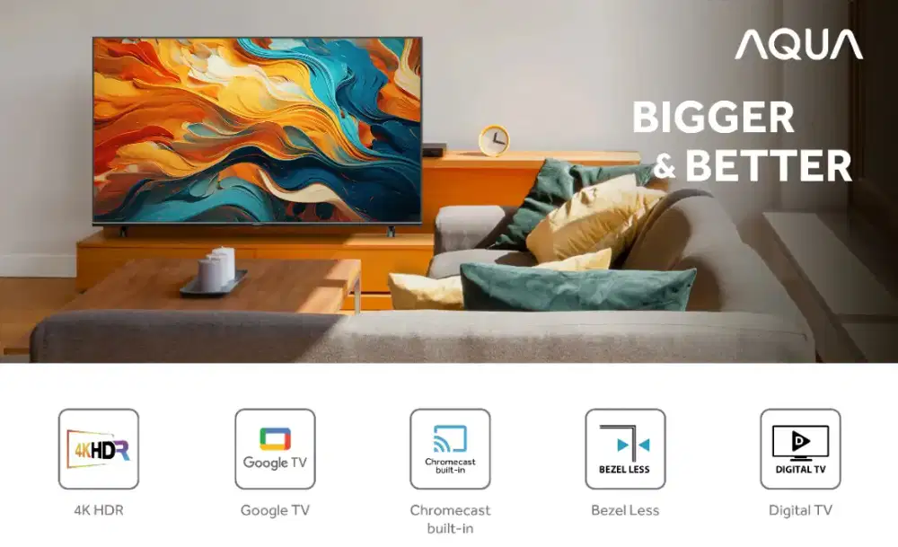 Google TV AQUA UHD 4K 43