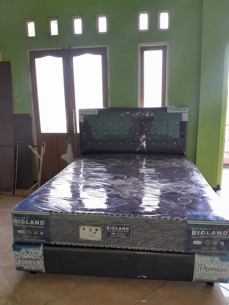 PROMO SET DIVAN SPRINGBED BIGLAND UK 180X200 SALE GRATIS ANTAR