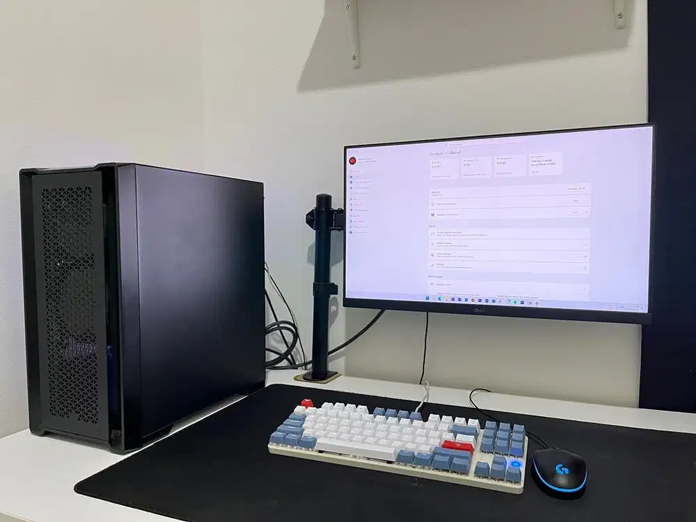 PC Gaming & Monitor Intel Core i5 Alder Lake RTX 3060 RAM 32GB SSD 2TB