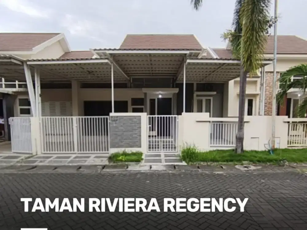Rumah Taman Riviera Regency STRATEGIS SIAP HUNI