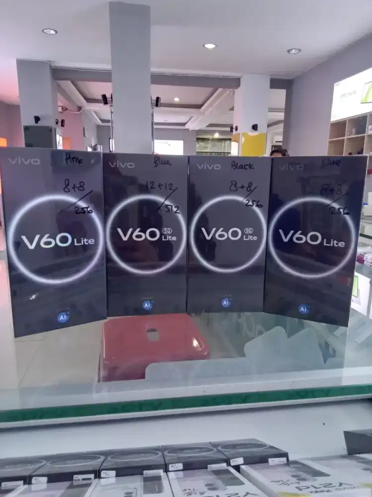 New Vivo V60 Lite garansi resmi