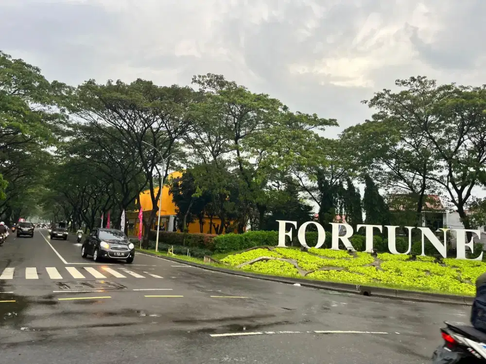Tanah Kavling 5 Menit Bunderan Fortune Graha Raya, Siap Balikl Nama