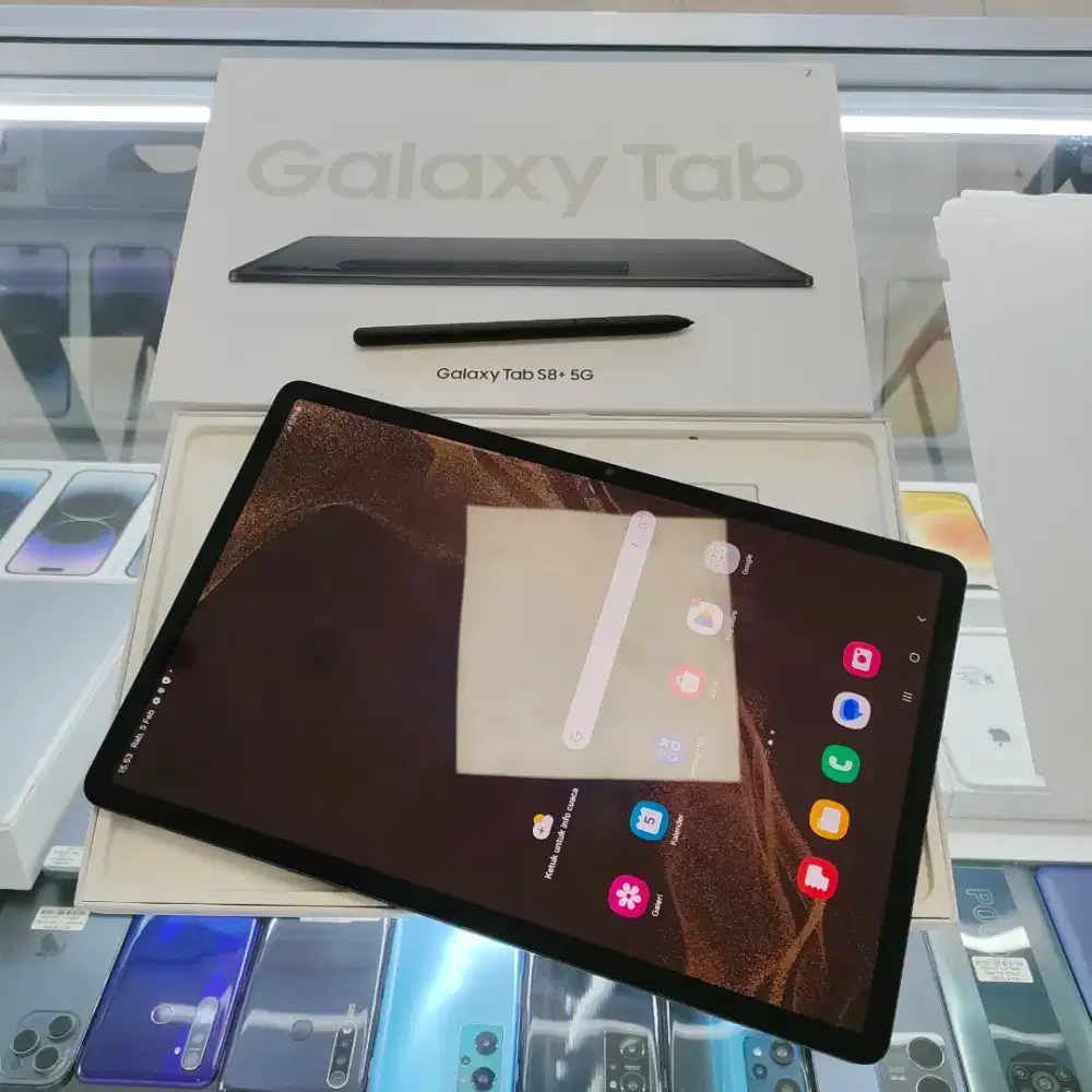 SAMSUNG TAB S8+ 5G 8/256GB LIKE NEW