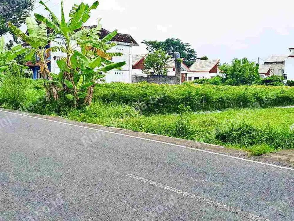 tanah jalan raya Sidokarto Godean cocok cafe resto