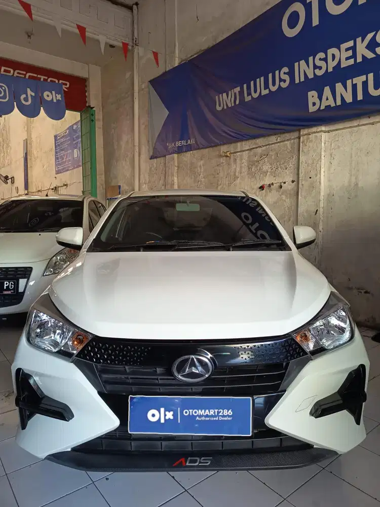 DAIHATSU 2024  AYLA X 1.0 AT PUTIH MULUS IRIT OTOMART 286 KENJERAN