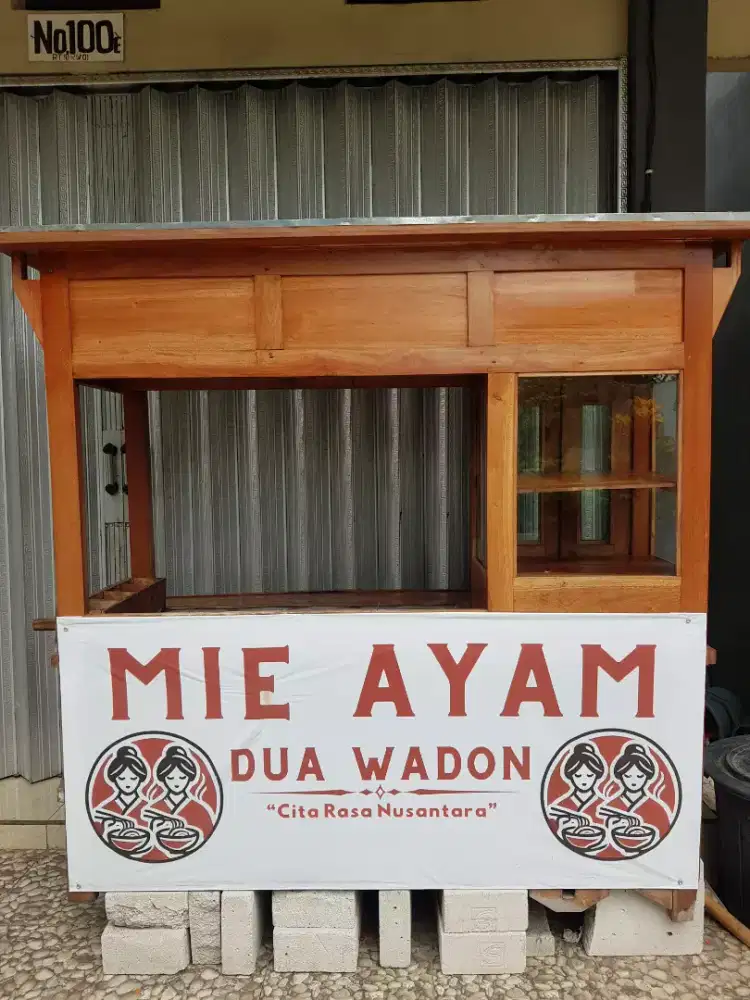 DIJUAL GEROBAK DAN PERLENGKAPAN